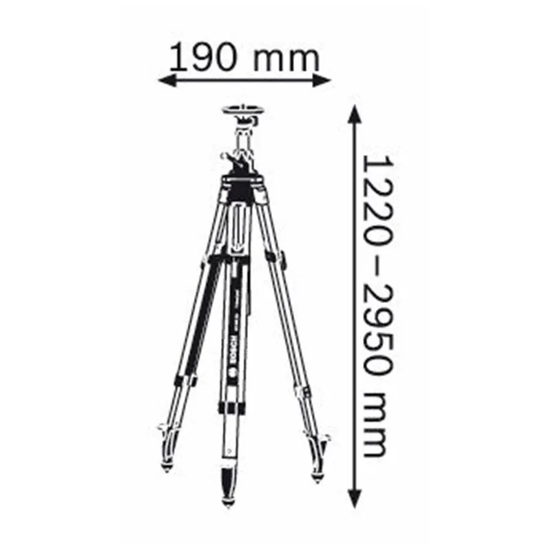 BOSCH BT 300 HD Professional Δομικός τρίποδας 0601091400