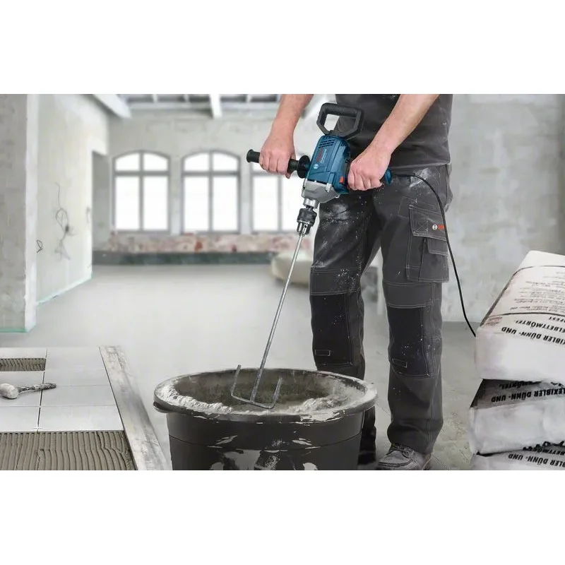 BOSCH Δραπανο με σετ εξαρτημάτων GBM 1600 RE Professional 06011B0000