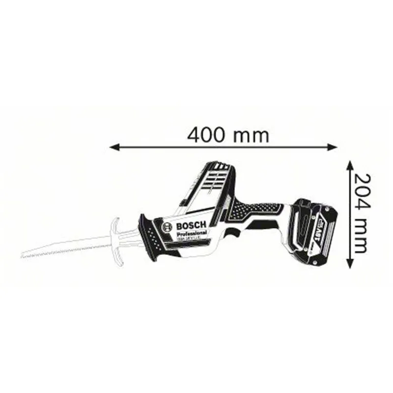 BOSCH GSA 18 V-LI C Σπαθόσεγα Μπαταρίας 06016A5001