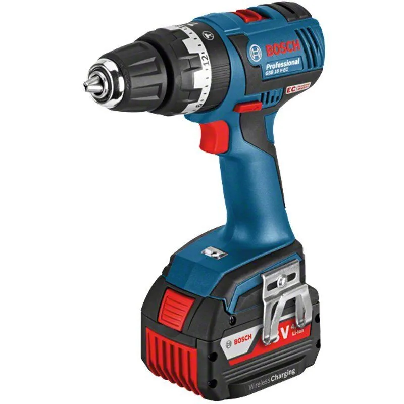 BOSCH GSB 18 V-EC Κρουστικό δραπανοκατσάβιδο μπαταρίας 06019D7107