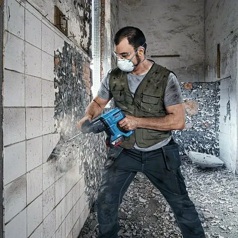 BOSCH GBH 18V-21 PROFESSIONAL ΠΕΡΙΣΤΡΟΦΙΚΟ ΠΙΣΤΟΛΕΤΟ ΜΠΑΤΑΡΙΑΣ SDS PLUS SOLO 0611911101