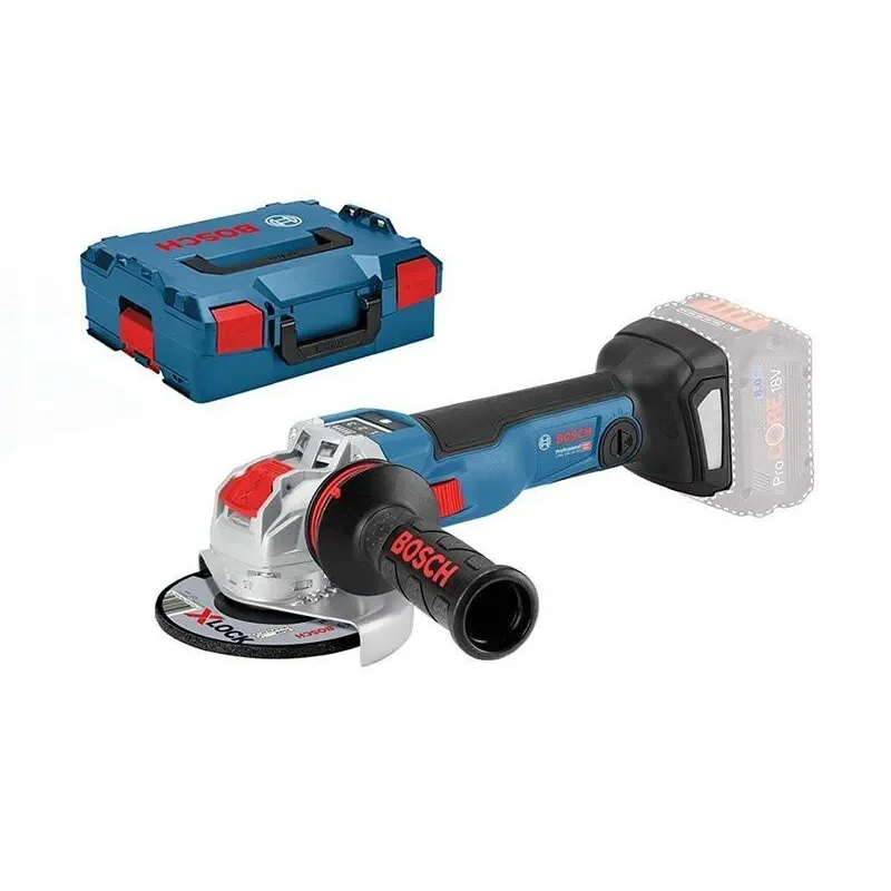 BOSCH - GWX 18V-10 SC Γωνιακός Τροχός Μπαταρίας με Ρυθμιζόμενη Ταχύτητα X-LOCK 18V σε L-Boxx SOLO 06017B0400