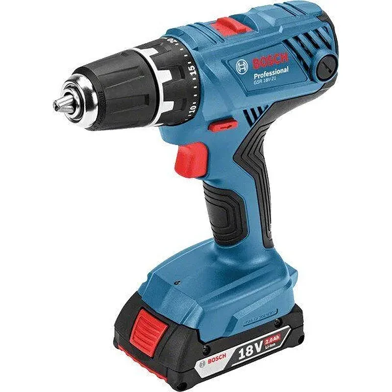 BOSCH - GSR 18V-21 Δραπανοκατσάβιδο 18V (2x2.0Ah) 06019H1008