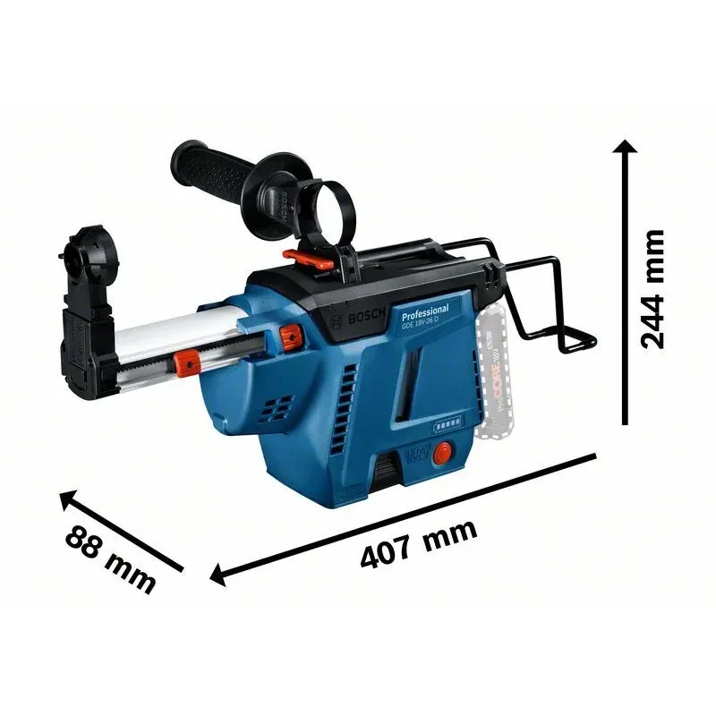 BOSCH GDE 18V-16 D Απορροφητήρας σκόνης μπαταρίας  (SOLO) 18V 1600A01TX0