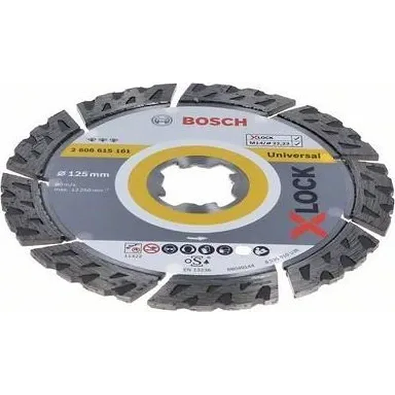 BOSCH Διαμαντόδισκος Kοπής X-LOCK Best for Universal 125mm 2608615161