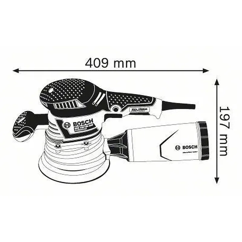 BOSCH Έκκεντρο Τριβείο GEX 125-150 AVE 060137B101