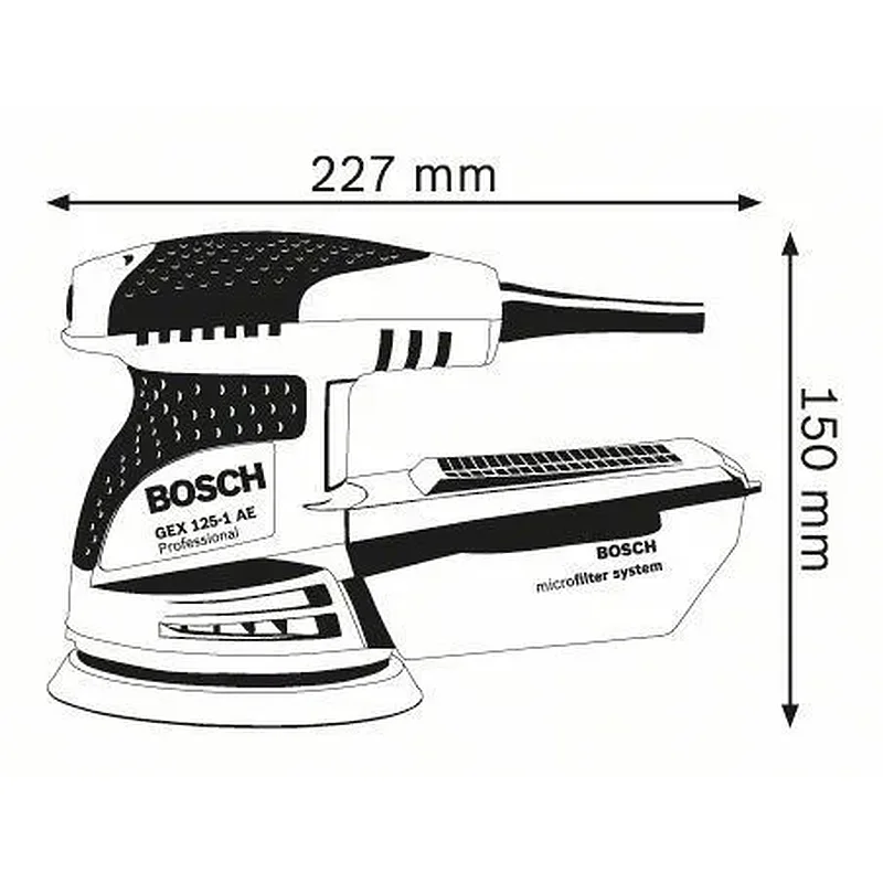 BOSCH GEX 125-1 AE Έκκεντρο Τριβείο 0601387500