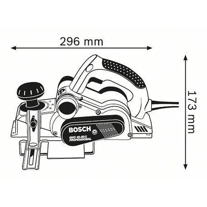 BOSCH Πλάνη GHO 40-82 C Professional - 060159A760
