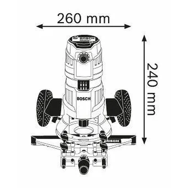 BOSCH GMF 1600 CE Φρέζα Πολλαπλής Λειτουργίας 0601624002