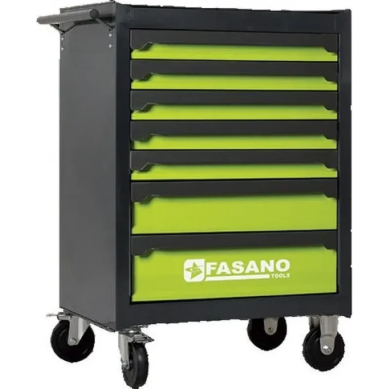  FASANO Εργαλειοφόρος τροχήλατος με 7 συρτάρια FG 103V/7G