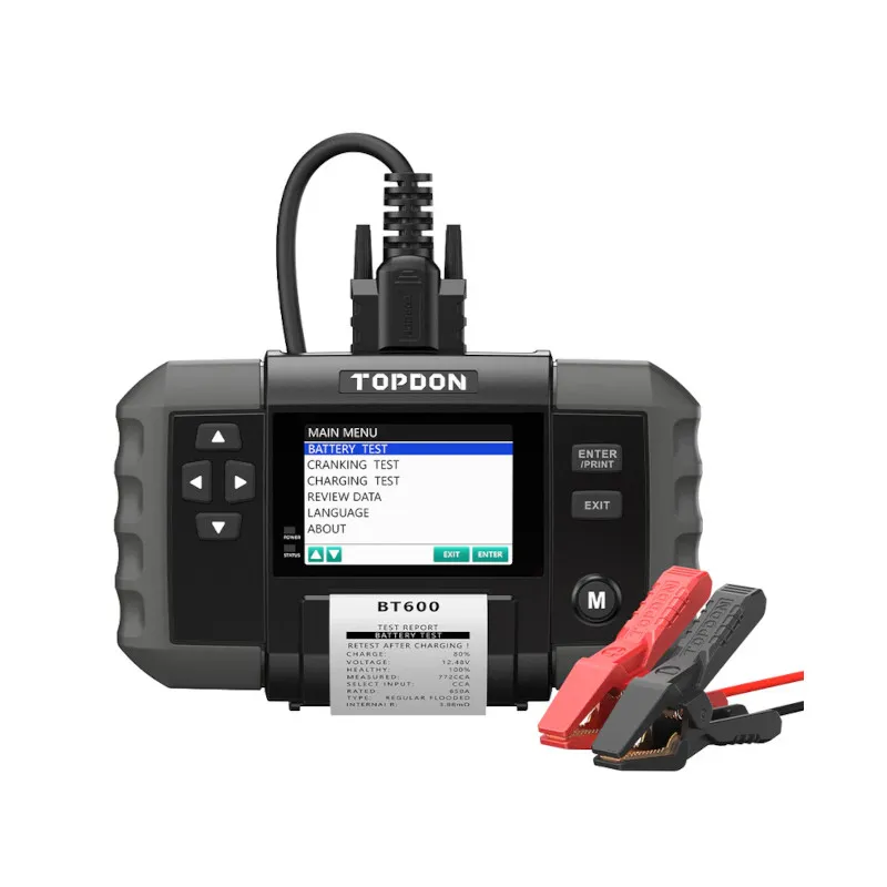 Topdon BT600 Διαγνωστικό Μπαταρίας 12V/24V 62000010