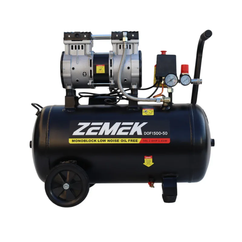 Zemek DOF1100-24 Αθόρυβος Αεροσυμπιεστής Χωρίς Λάδι 1.5HP 24Lt 8Bar 95000013