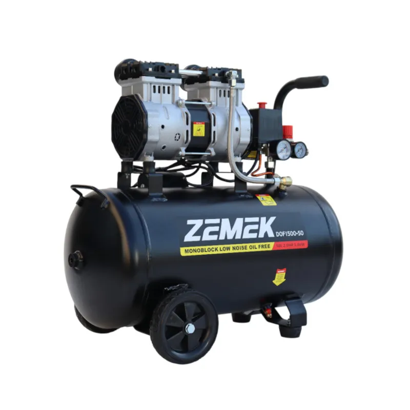 Zemek DOF1100-24 Αθόρυβος Αεροσυμπιεστής Χωρίς Λάδι 1.5HP 24Lt 8Bar 95000013