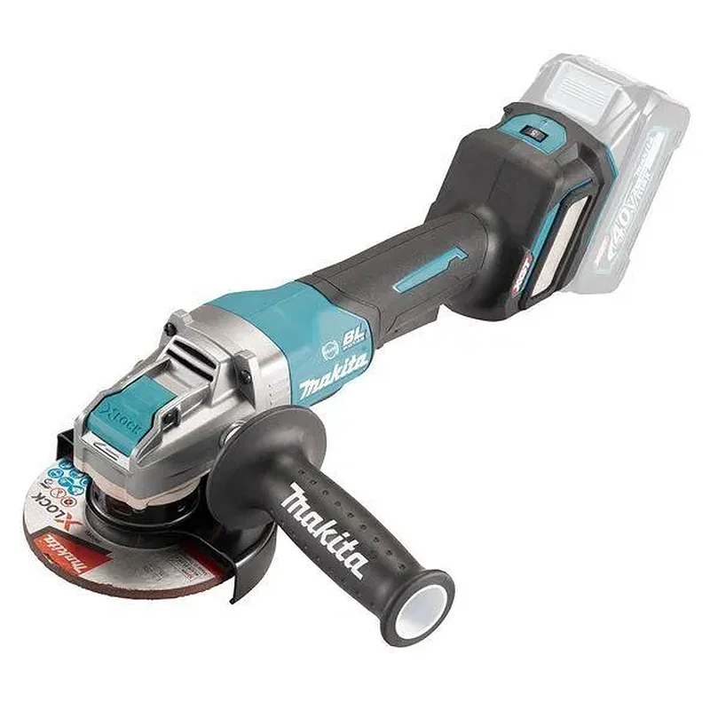 MAKITA ΓΩΝΙΑΚΟΣ ΤΡΟΧΟΣ ΡΥΘΜ. XGT® 40Vmax 125mm X-Lock, AWS GA044GZ01