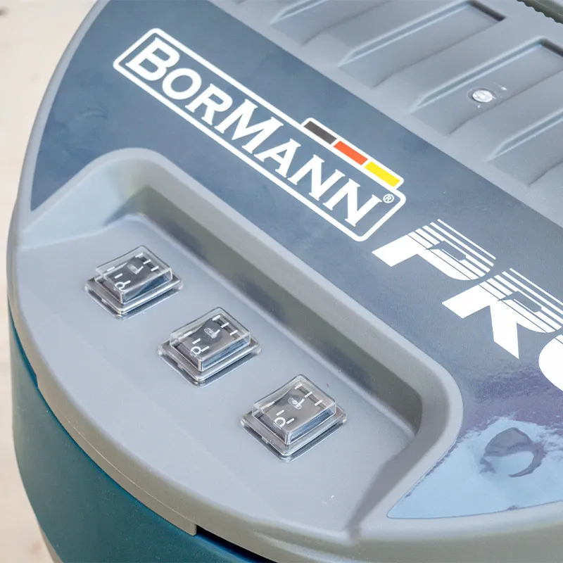 BORMANN Pro BVC7510 Σκούπα Υγρών-Στερεών 3x1000W Με Ανοξείδωτο Κάδο 80Lt 049821