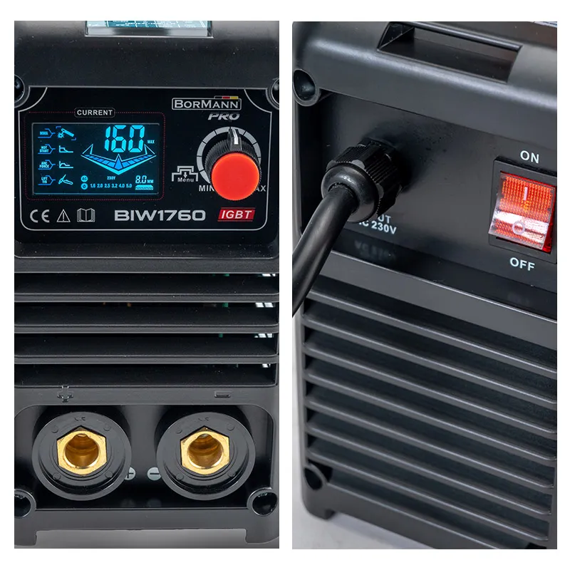 BORMANN Pro BIW1120 Ηλεκτροκόλληση MIG/MMA 120A,60% ,No Gas,450gr,Κουλούρα (0,8-0,9mm) 071433