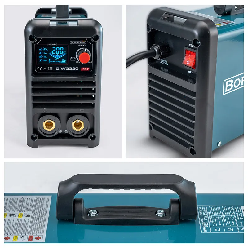 BORMANN Pro BIW2220 Ηλεκτροκόλληση Inverter, Synergic,Απόδοση 200Α/60%,Μεγ.Ηλεκτρόδιο 4mm 061977