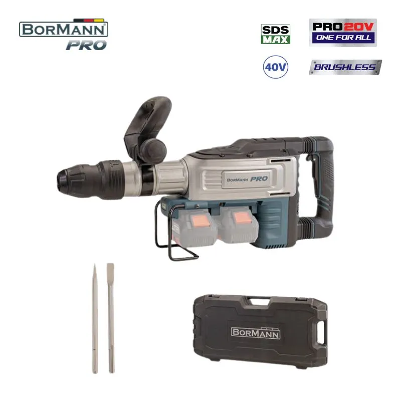 BORMANN Pro BBP5320 Κατεδαφιστικό Πιστολέτο Μπαταρίας SDS-Max Brushless 40V SOLO 073864