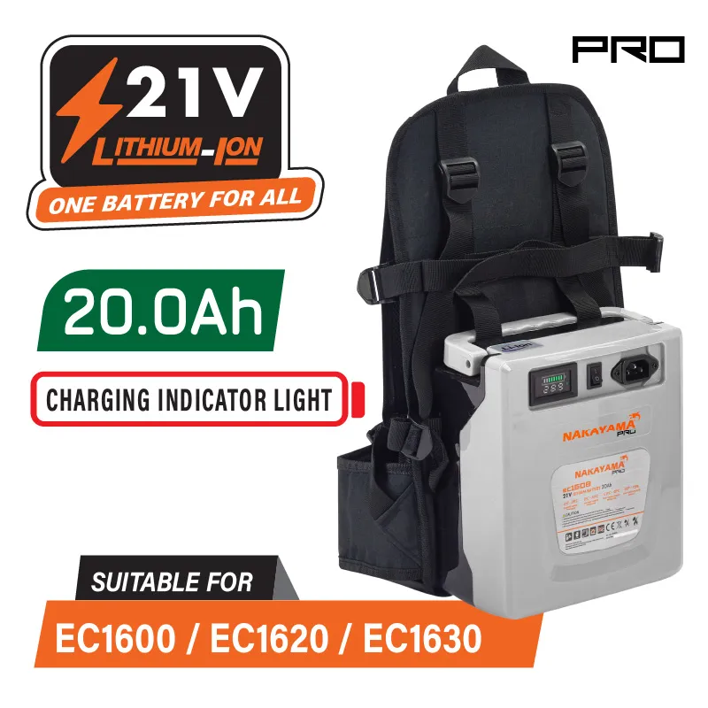 NAKAYAMA Pro EC1608 Μπαταρία 21V,20Ah για EC1600, EC1620, EC1630 078074
