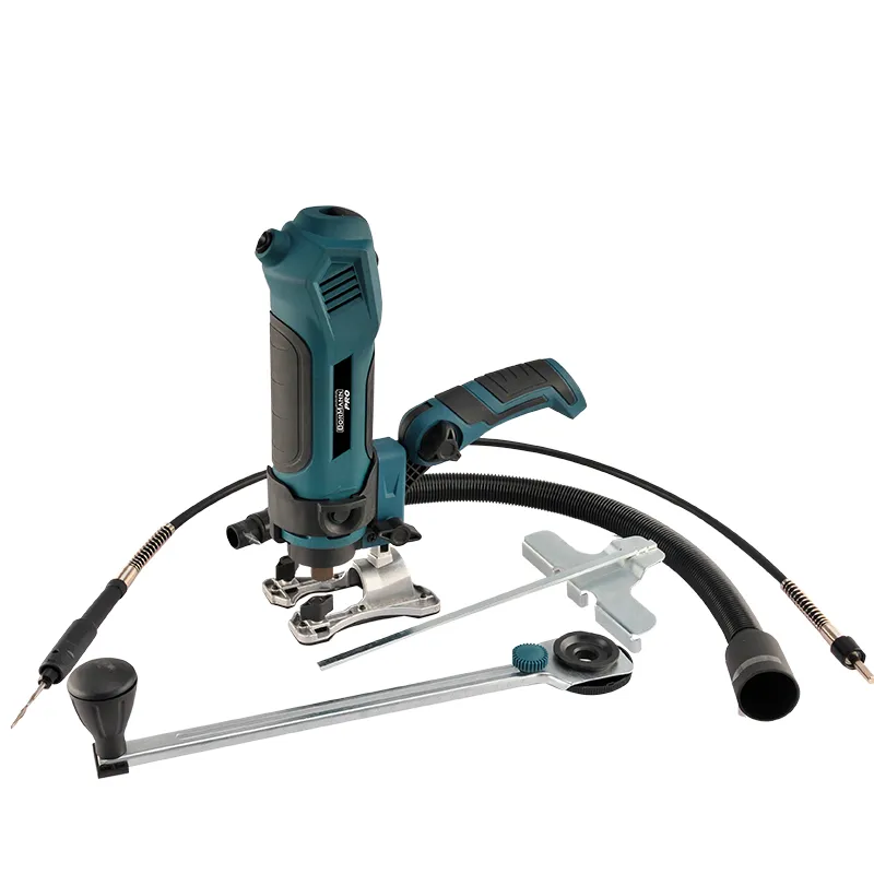 BORMANN Pro BMF5500 Πολυεργαλείο 550W 10000-30000rpm 287 Εξαρτήματα Εύκαμπτος Άξονας 079088