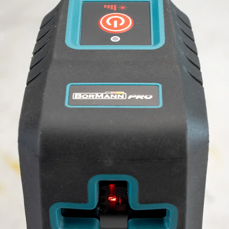 BORMANN Pro BDM6700 Αλφάδι Laser Σταυρού Red Line 15m, Σετ Με Εύκαμπτο Mini Τρίποδο 30cm 063476