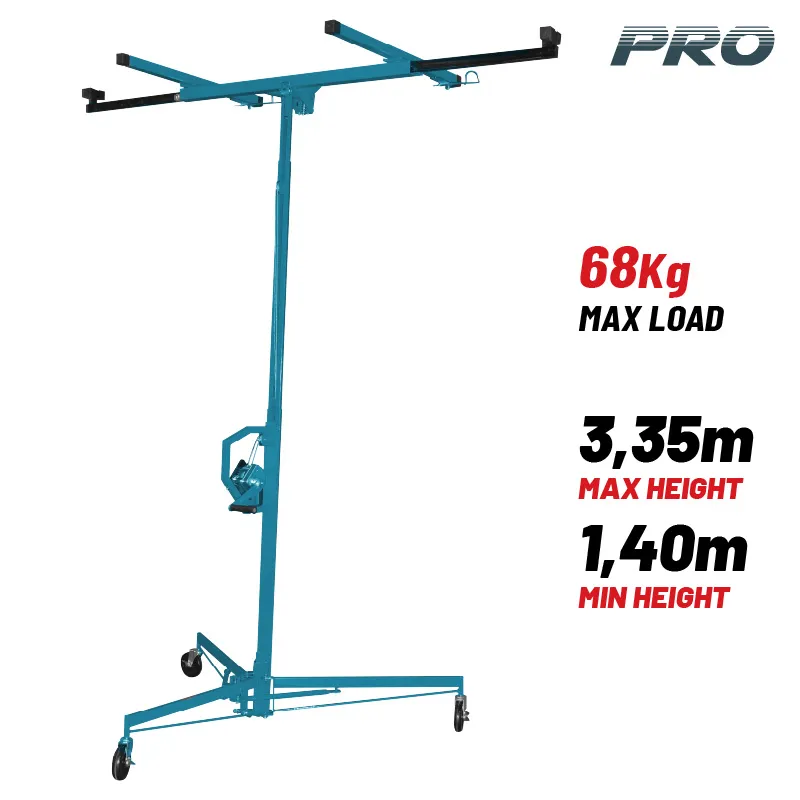 BORMANN Pro BTC6200 Ανυψωτικό Γυψοσανίδας 3,35m με Μέγιστο Φορτίο, 68Kg 069430