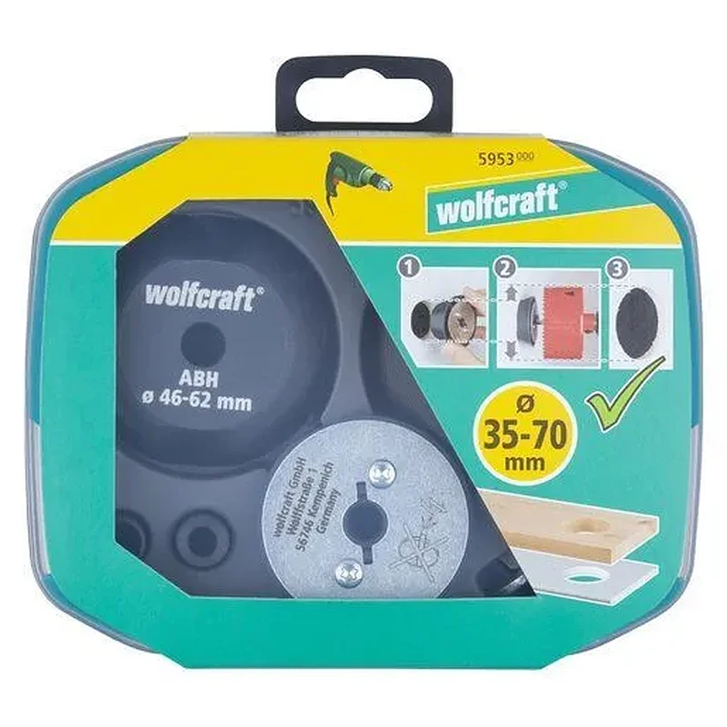 WOLFCRAFT Βοήθημα διάτρησης για ποτηροτρύπανα 5953000