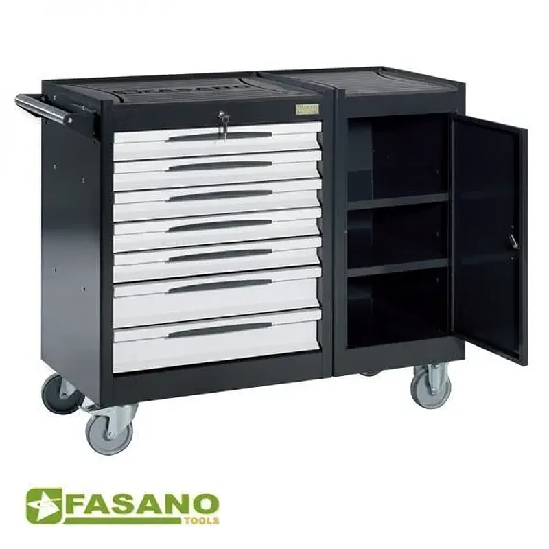 FASANO Εργαλειοφόρος τροχήλατος με 7 συρτάρια FG 105D/7G