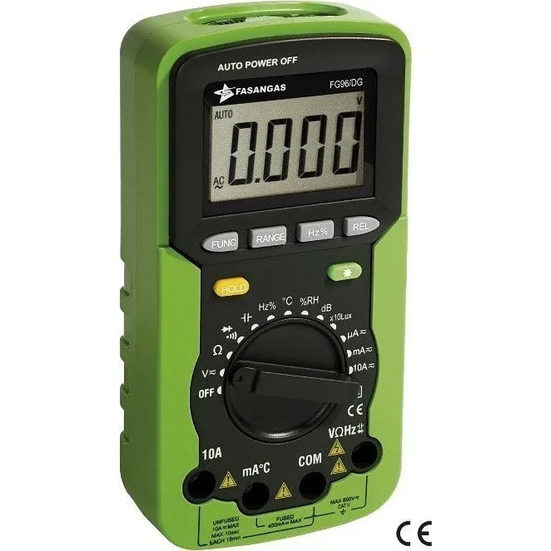 FASANO Ψηφιακό Πολύμετρο DC / AC - Ohm FG 96-DG