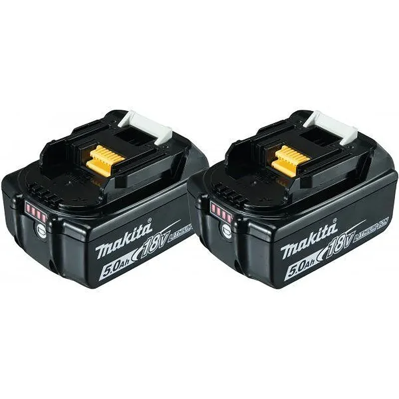MAKITA 2 Μπαταρίες 18V/5,0Ah 197288-2