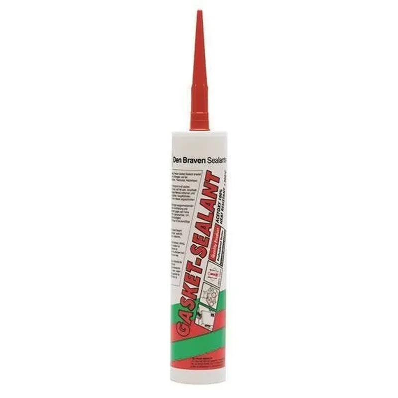 DEN BRAVEN Σιλικόνη 12τεμ. θερμοκρασίας GASKET 300°C μαύρη 280ml