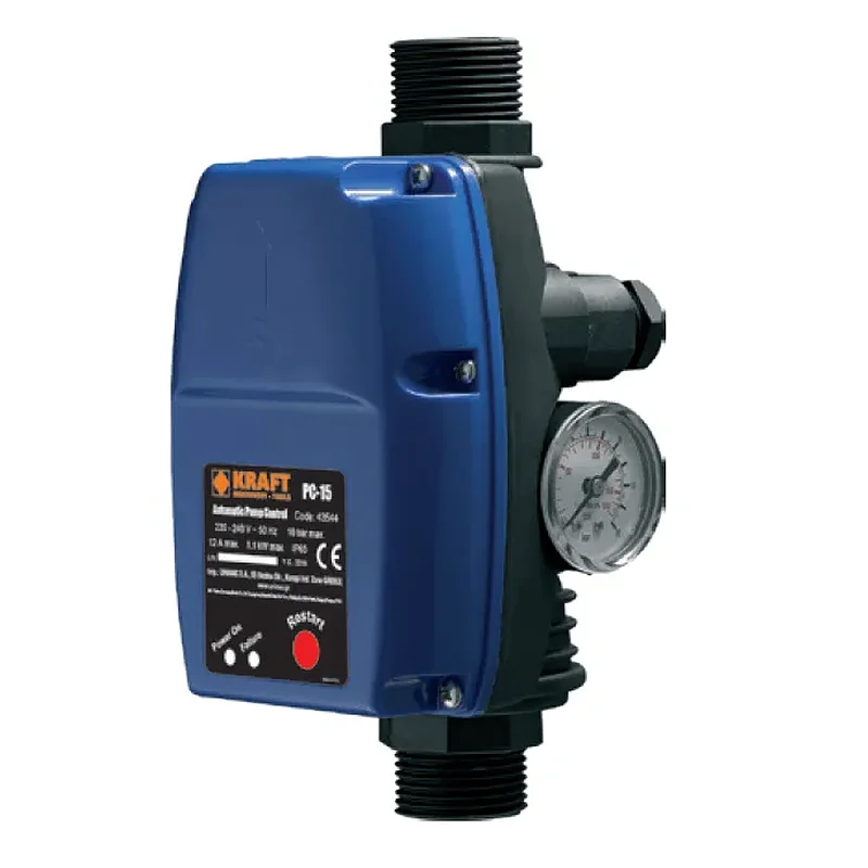KRAFT ΗΛΕΚΤΡΟΝΙΚΟΣ ΕΛΕΓΚΤΗΣ ΠΙΕΣΗΣ ΝΕΡΟΥ BR-15 43544