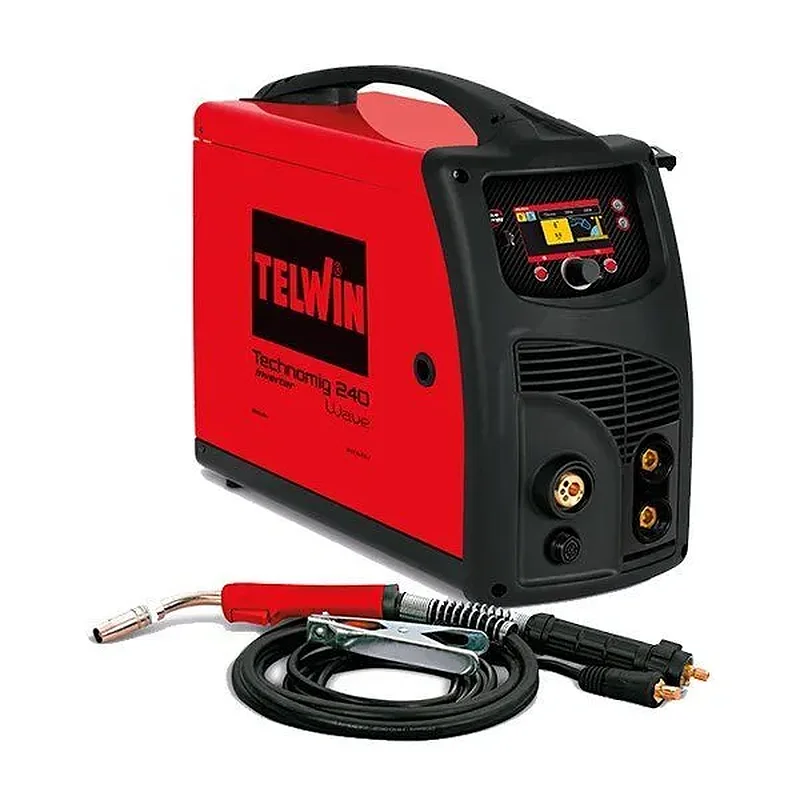 TELWIN TECHNOMIG 240 WAVE ηλεκτροκόλληση inverter MIG -MAG ,FLUX /BRAZING /MMA/TIG DC – LIFT. 816076
