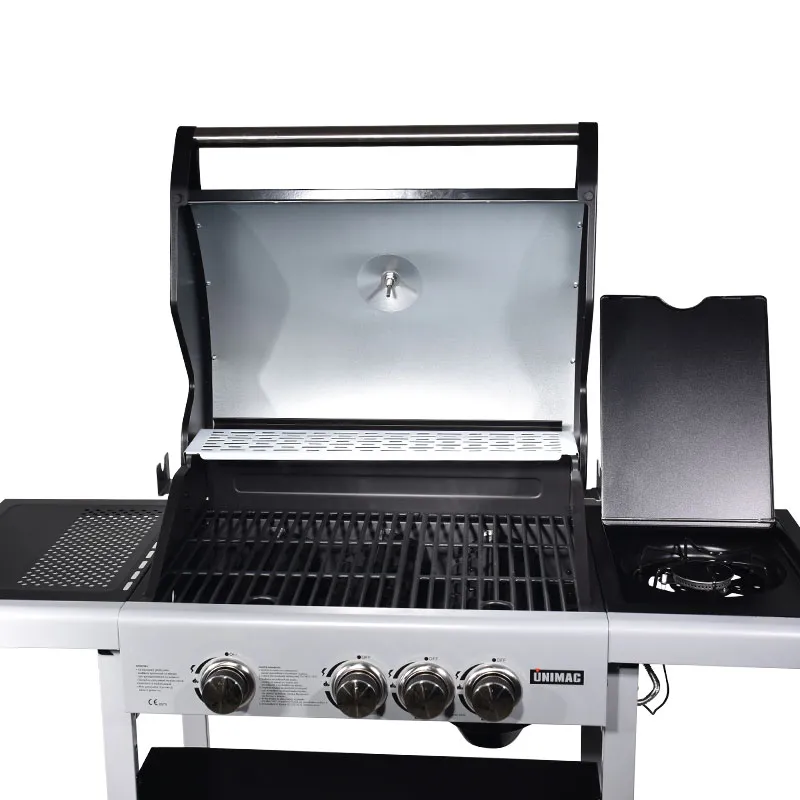 UNIMAC ΨΗΣΤΑΡΙΑ ΥΓΡΑΕΡΙΟΥ BBQ TREND LINE – 3 ΕΣΤΙΕΣ ΚΑΙ 1 ΠΛΑΪΝΟ ΜΑΤΙ 661331