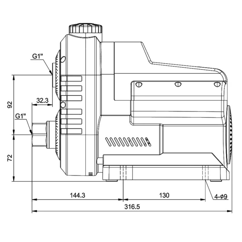 KRAFT ΑΝΤΛΙΑ ΝΕΡΟΥ INVERTER INOX 650W ΠΟΛΥΒΑΘΜΙΑ ΑΘΟΡΥΒΗΣ ΛΕΙΤΟΥΡΓΙΑΣ 61dB(A) ΣΤΑΘΕΡΗΣ ΠΙΕΣΗΣ 43519