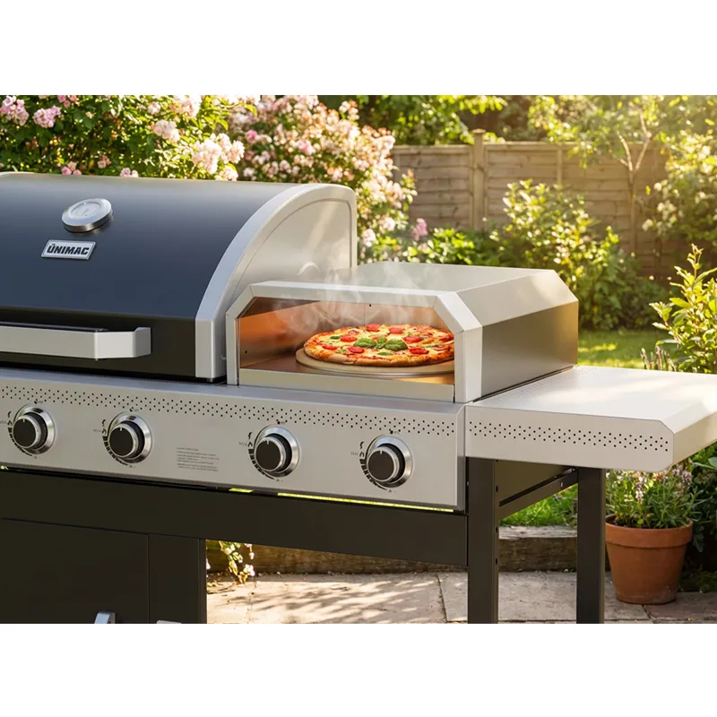 UNIMAC ΨΗΣΤΑΡΙΑ ΥΓΡΑΕΡΙΟΥ 3 ΣΕ 1: BBQ+PIZZA OVEN+PLANCHA 661333