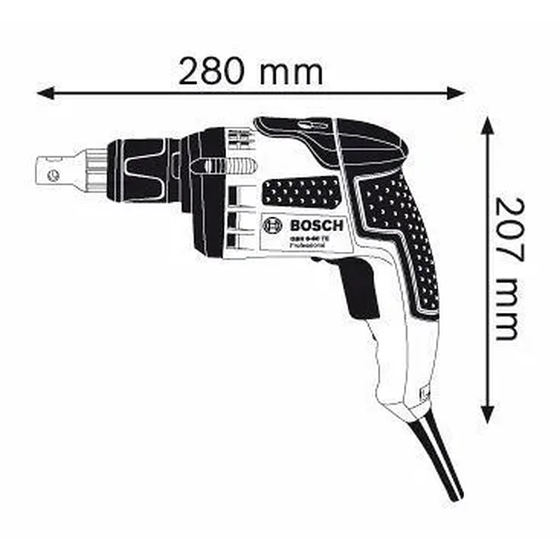 Bosch GSR 6-60 TE Κατσαβίδι γυψοσανίδων 0601445200