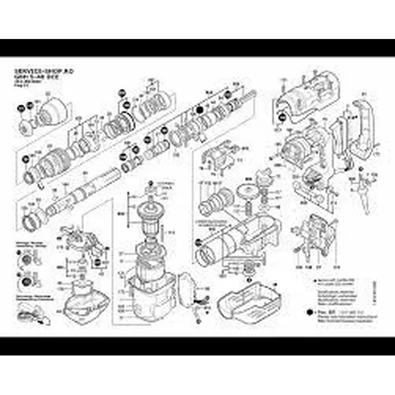 Bosch GBH 5-40 DCE Περιστροφικό πιστολέτο 1350 Watt 0.611.264.000