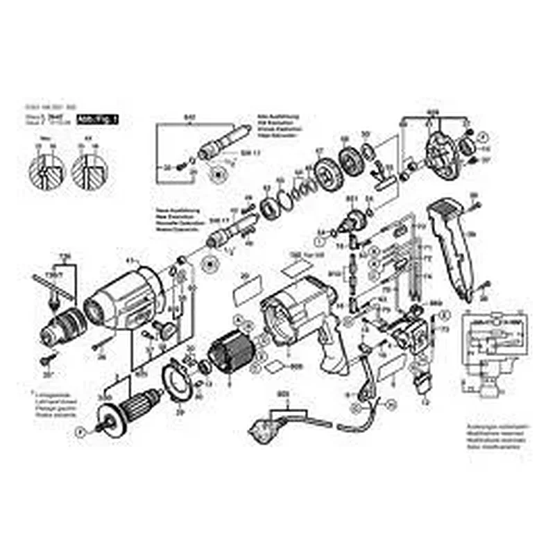 Bosch GBM 13-2 RE Professional Δράπανο 06011B2002