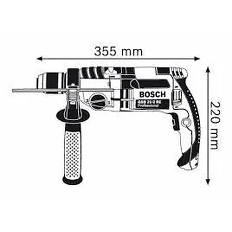 Bosch GSB 21-2 RCT Κρουστικό δράπανο 1300 Watt 060119C700