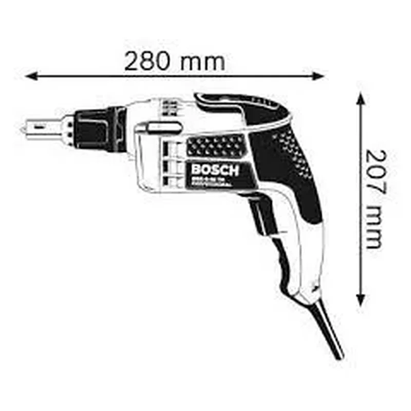 Bosch GSR 6-45 TE Κατσαβίδι γυψοσανίδων 0601445100
