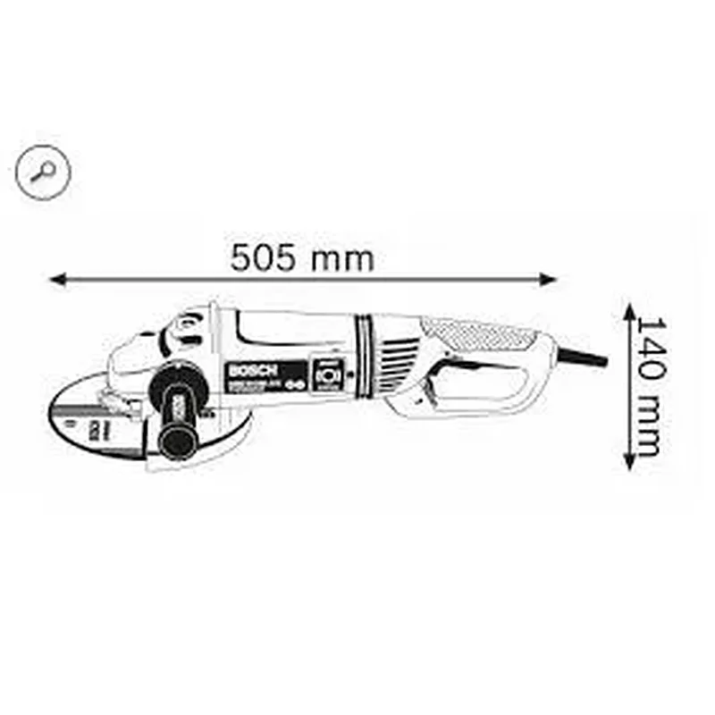 Bosch GWS 24-230 JVX Γωνιακός Τροχός 0601864U04