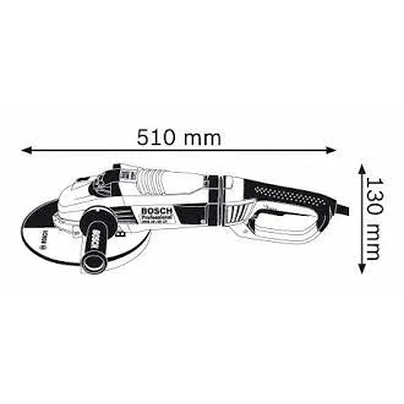 Bosch GWS 26-180 LVI Γωνιακός Τροχός 0601894F04