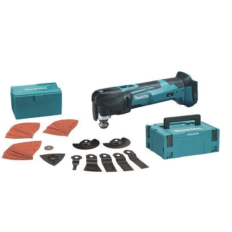 MAKITA ΠΟΛΥΕΡΓΑΛΕΙΟ ΜΕ ΤΑΧΥΠΟΔΟΧΗ 18V + 38 ΕΞΑΡΤΗΜΑΤΑ DTM51RTJX2