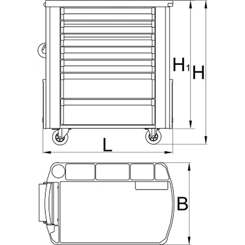 UNIOR Εργαλειοφορέας EUROPLUS 920PLUS2 617101
